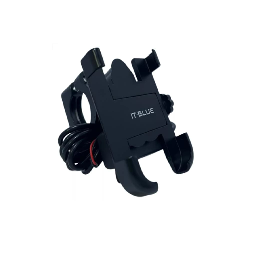 SUPORTE PARA CELULAR  MOTO MULTIFUNCIONAL COM FUNÇÃO DE CARREGAMNTO PORTA USB