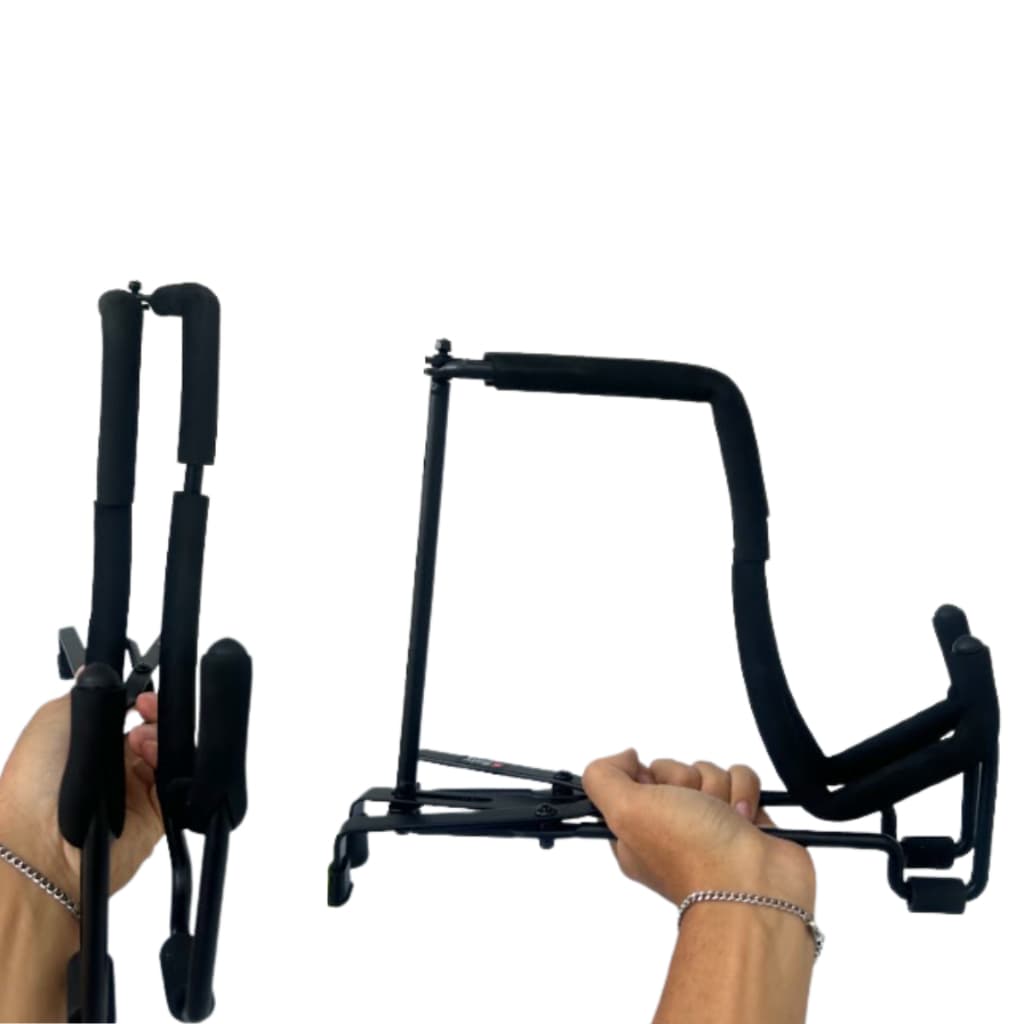 Suporte Portátil de Violão, Guitarra ou Baixo suporte de Chão  Marca Saty SGB2