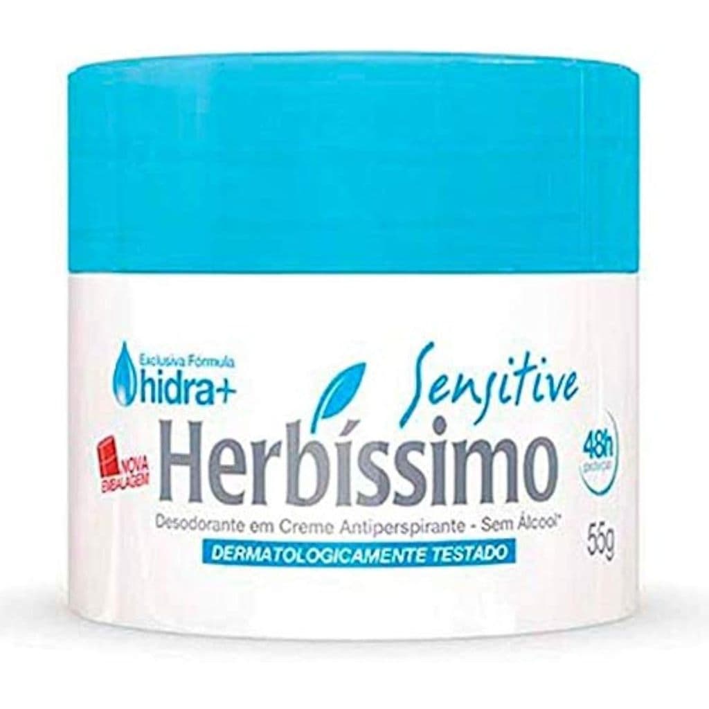 Desodorante. Creme Herberbissimo Sensitive 55 Gr.