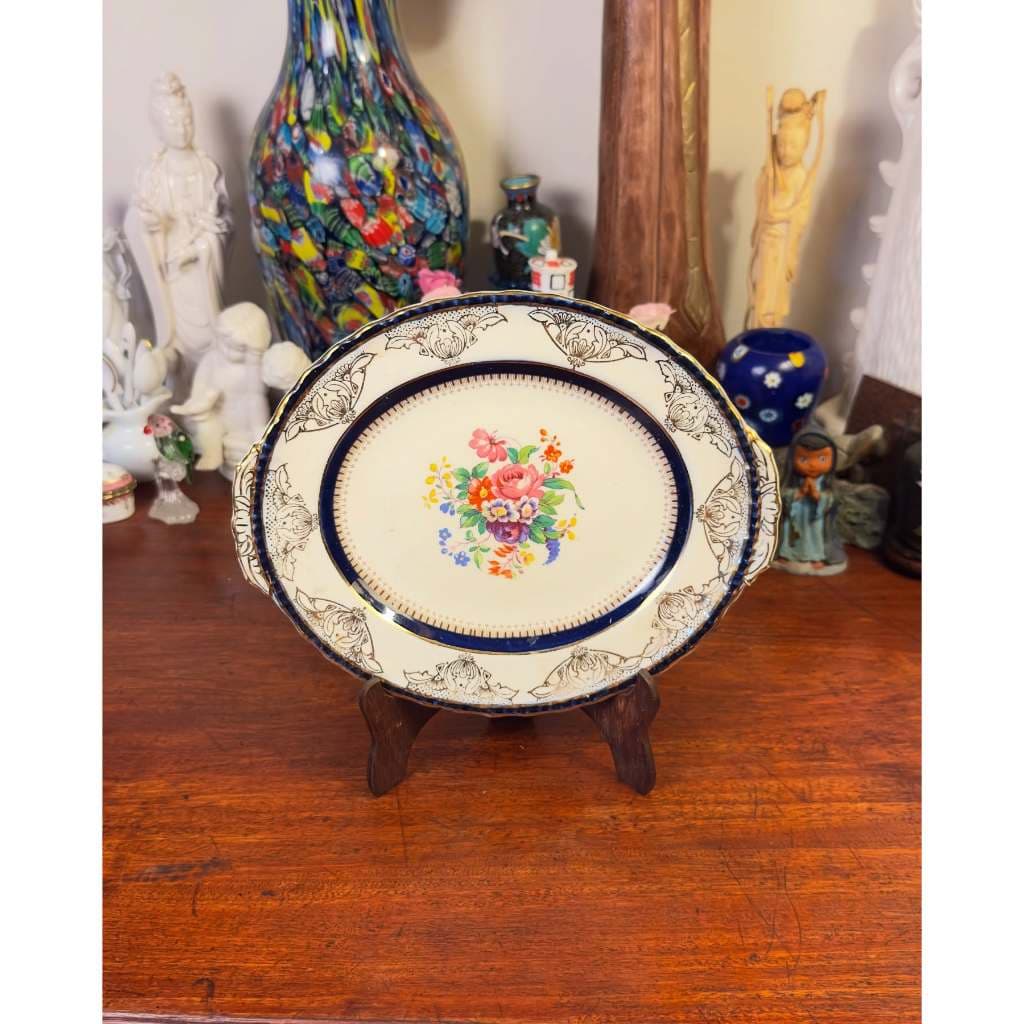 Pequena travessa oval porcelana inglesa Grindley.