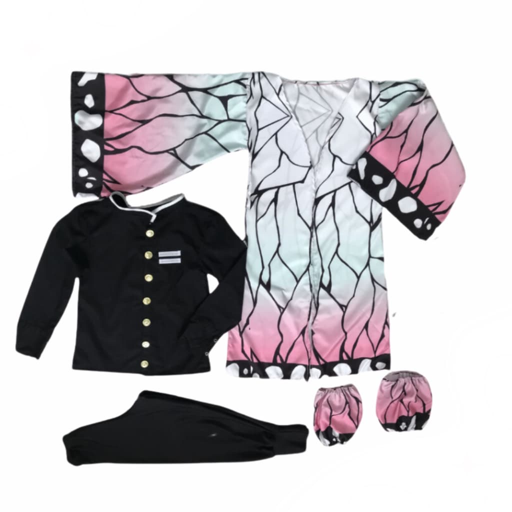 cosplay conjunto shinobu kocho kimetsu no yaiba demon slayer