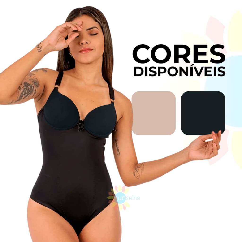 Cinta Modeladora Body Compressão Redutor Cetinete