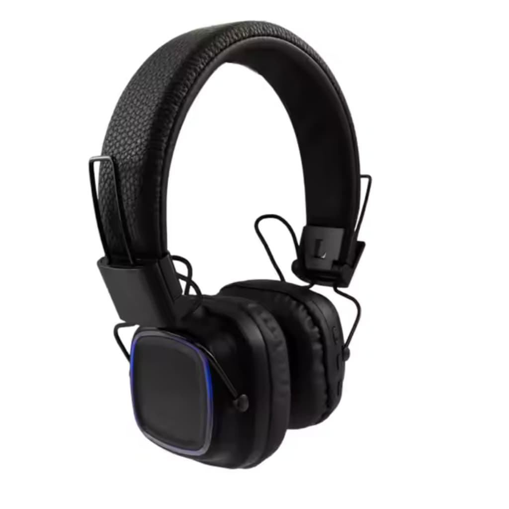 Headphone Bluetooth Sem Fio Com Luz Led Rgb Tres Cores Disponíveis