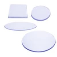 Base Acrílica Transparente - Redondo, Quadrada, Oval - Para Artesanato Funko Pop Biscuit