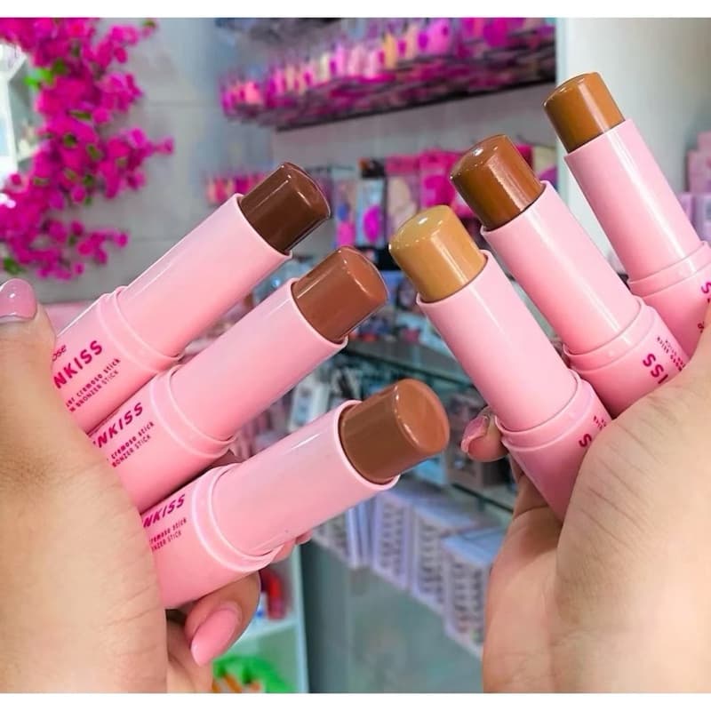 Contorno em Bastão Stick Sunkiss Linha Rosa Bronzer Cremoso Ruby Rose