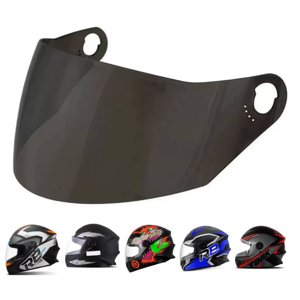 Viseira Fume Capacete Protork Liberty 4 Four / New / R8