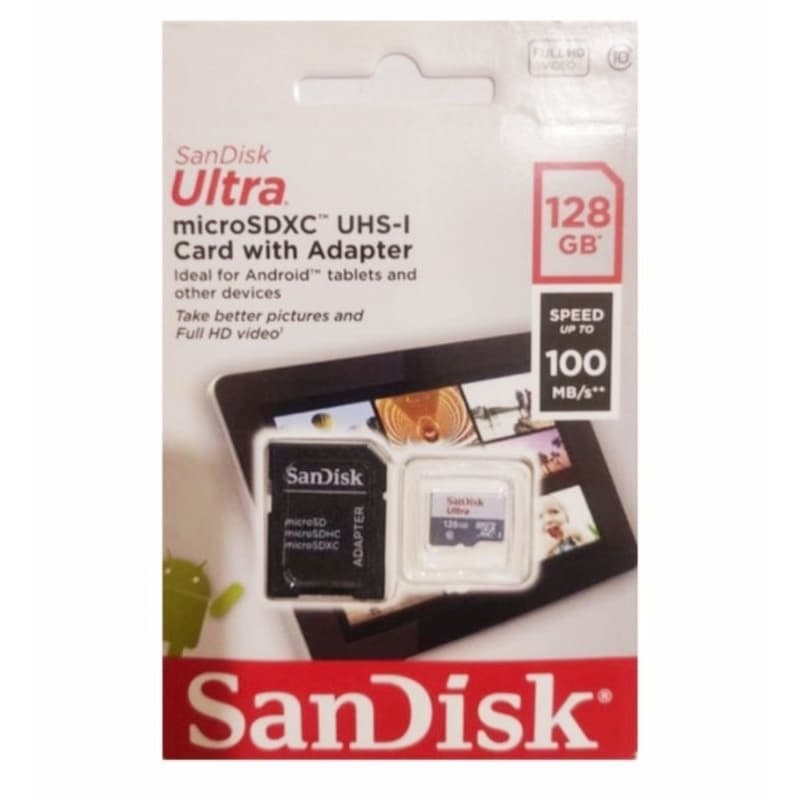 Cartão de memória Micro Sd SanDisk 128g Micro SD Ultra 140Mbs