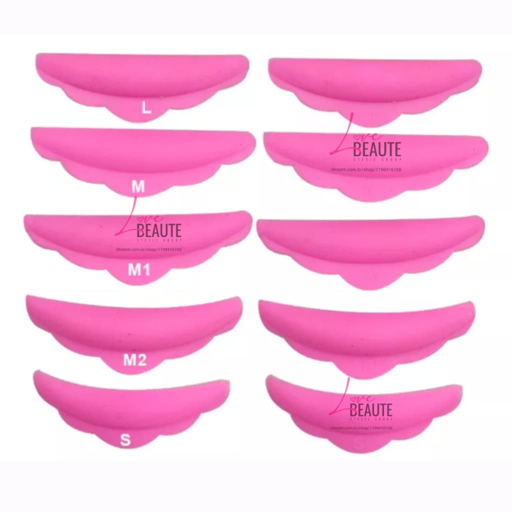 Bob De Silicone Pads P/ Lash Lifting Cílios