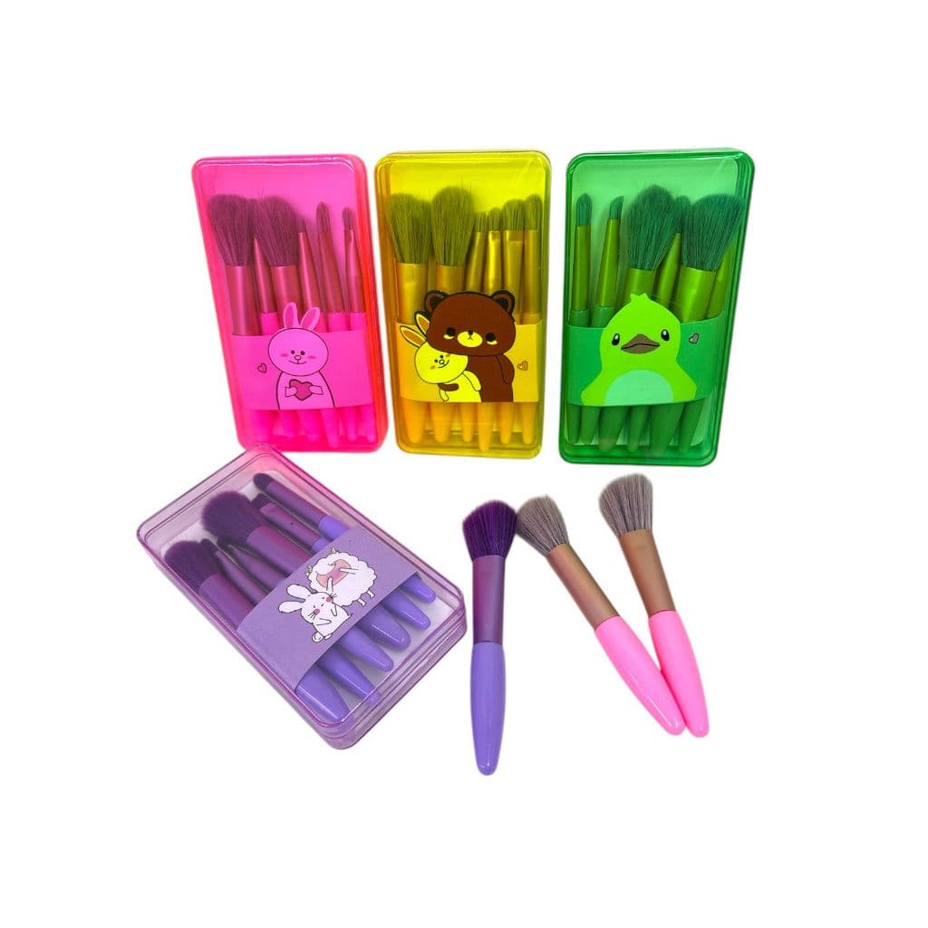 Kit 6 mine pinceis