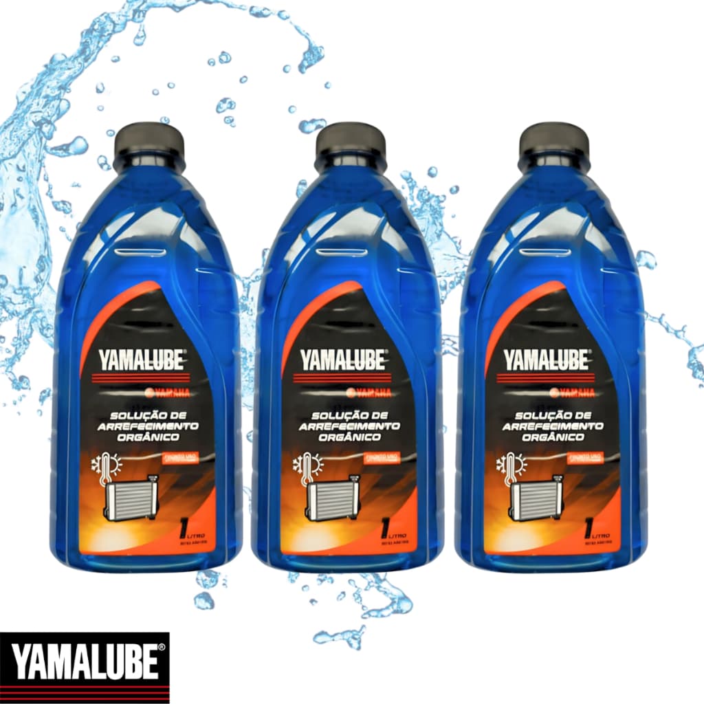 KIT Aditivo de Arrefecimento Radiador Yamalube Original Yamaha 3 LITROS