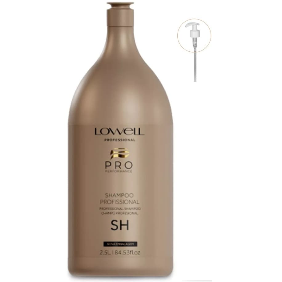 Shampoo Limpeza e Hidratação Lowell Lavatório 2,5 Litros