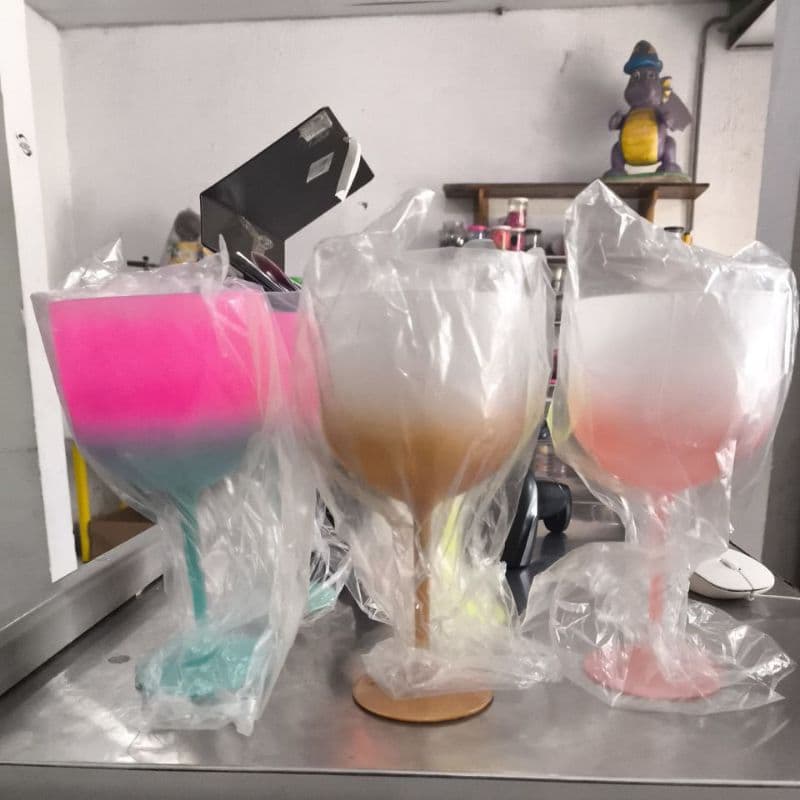 Taça de gin Kit com 5 unidades sortido