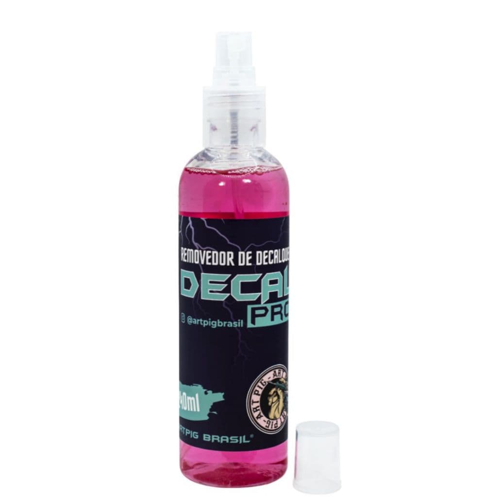 Removedor decalque de tatuagem ultra remoção Decalpro 240ml