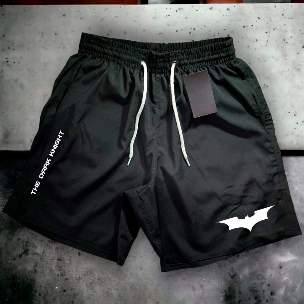 Short Bermuda Mauricinho Antiodor Esportiva- BAT-MAN - Academia, Skate, Basquete, Corrida Tactel FÁBRICA LOLA