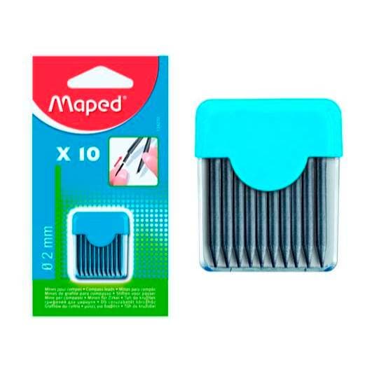 Grafite (2,0 mm) P/Compasso 1tubox10minas - Maped