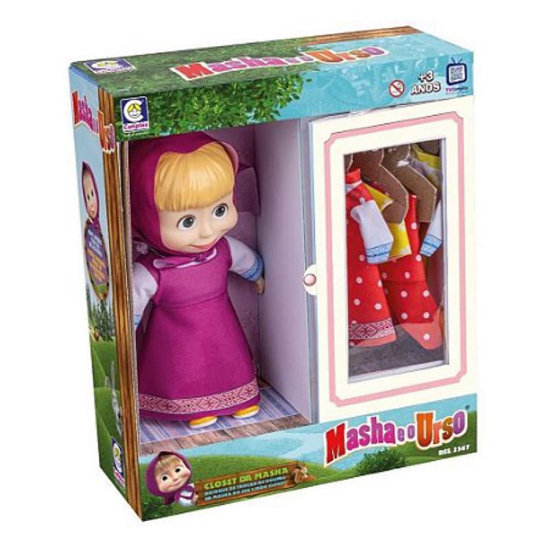 Boneca Closet da Masha