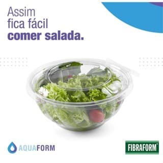 Pote Redondo 750ml c/Tampa Lacre p/Doces, Salgados e Saladas F255 Fibraform