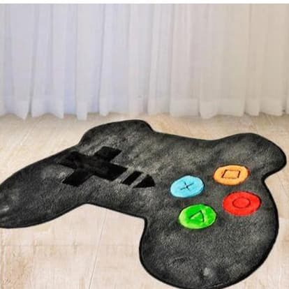 Tapete para Quarto Infantil Gamer Pelúcia Super Antiderrapante