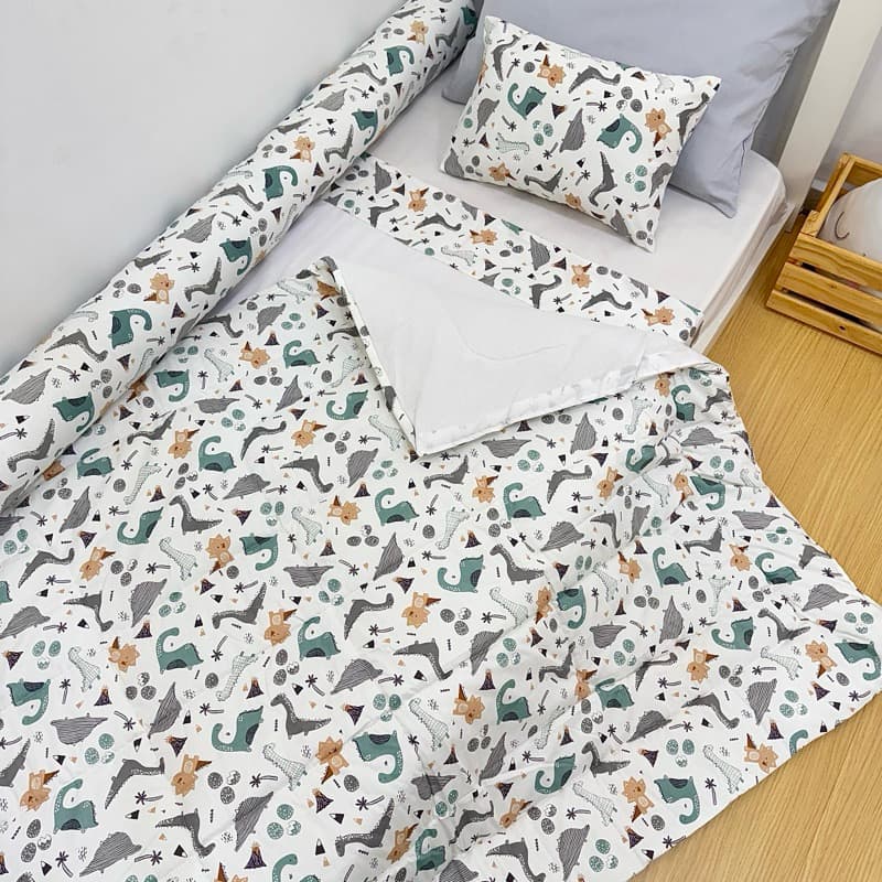 Edredom de Berço ou Mini Cama Infantil 100% Algodão Menino Menina