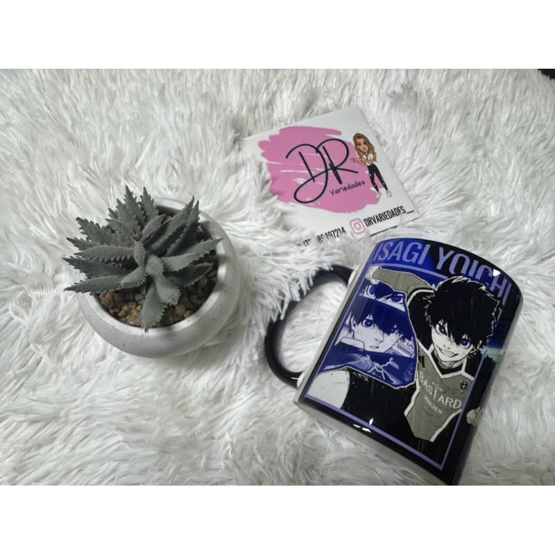 Caneca personalizada Blue Lock, animes, dorama, futebol