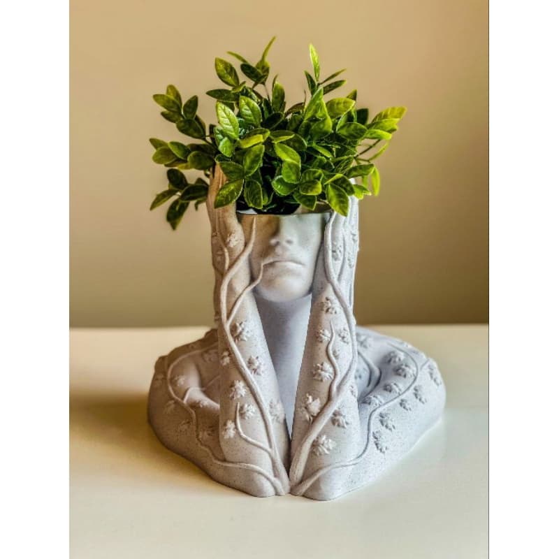 Vaso De Planta Com Suporte De Mão
