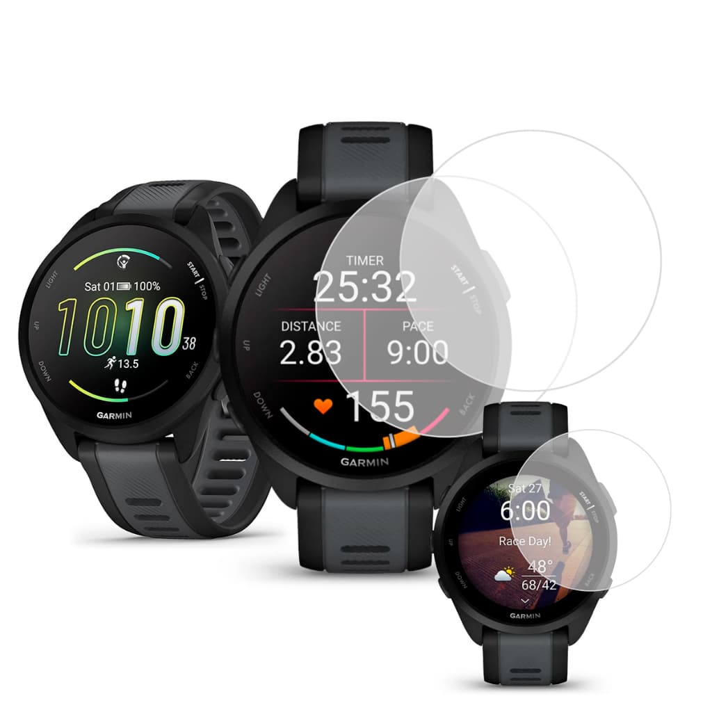 Película para Garmin Forerunner 165 de vidro temperado Proteção de Tela Resistente