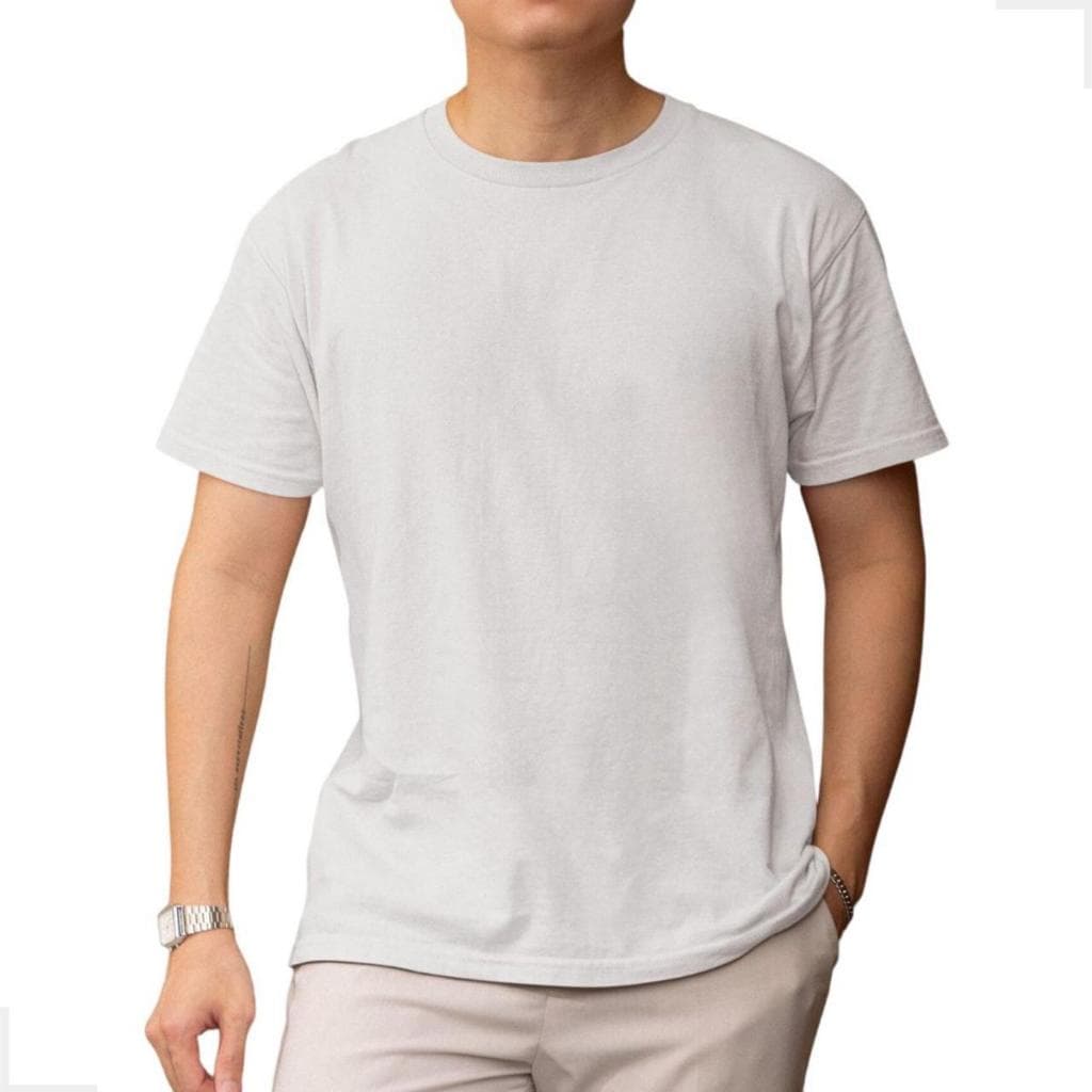 Camiseta Masculina Preta Lisa 100% Algodão