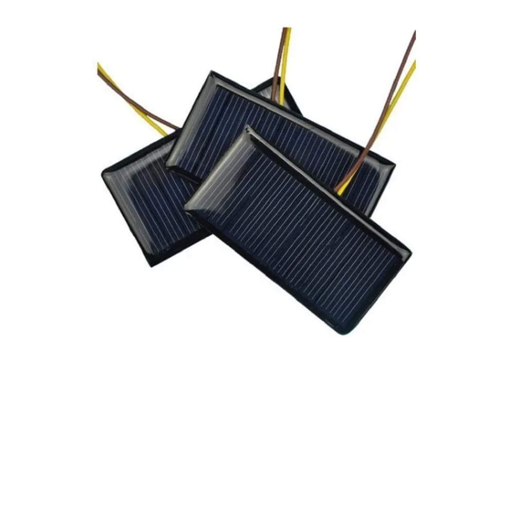 10 Mini Painel Solar 5v com 60mah Projeto Academico Energia Solar