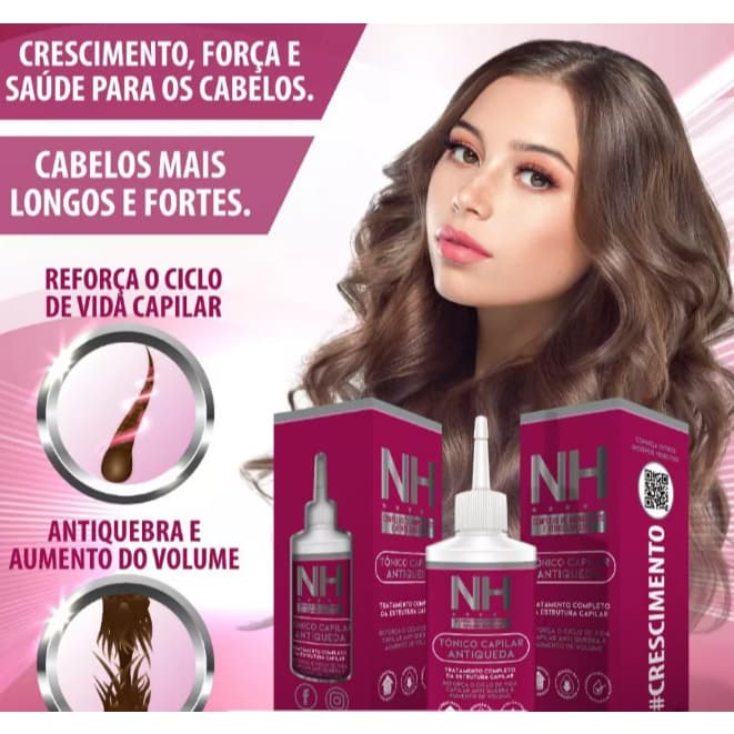Tônico Capilar Antiqueda NH New Hair Belkit – 100 ml