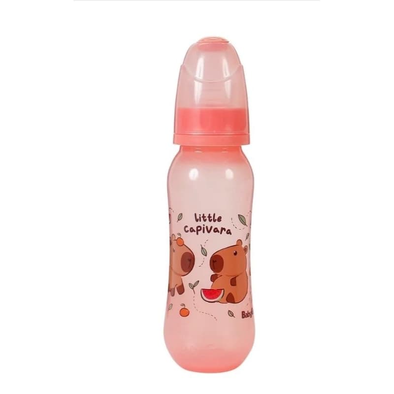 Mamadeira  240ml bico silicone macio e flexível +6