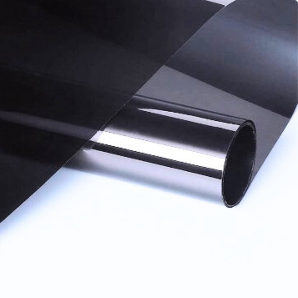 pelicula controle solar insulfilm titanium g20 (20% transparencia) 75cmx2metros poliester profissional preto