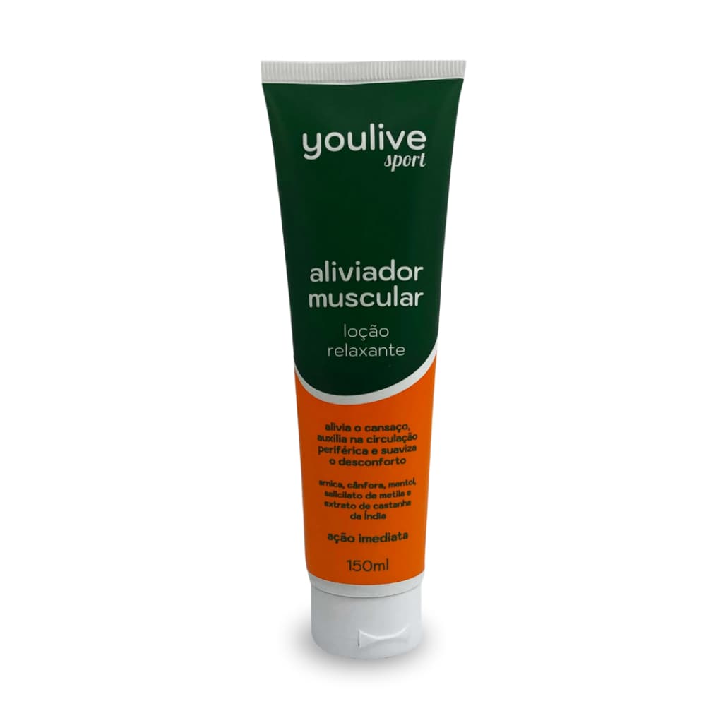 Loção relaxante Aliviador muscular 150ml - youlive