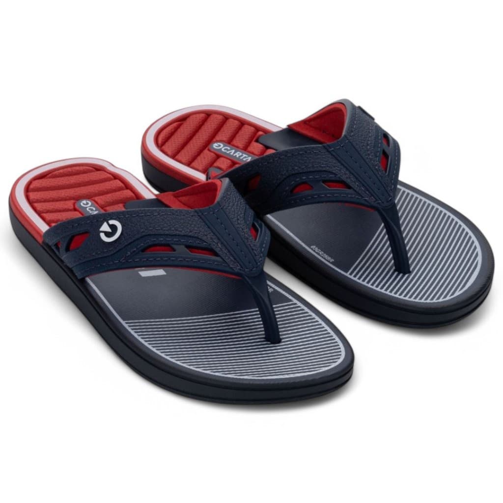 Chinelo Infantil Cartago Dallas Menino Confortável Do 23 ao 35
