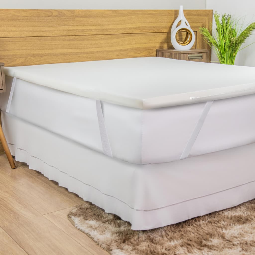 Pillow Top Queen 1,98 x 1,58 Ergonômico D18 Espuma Resistente