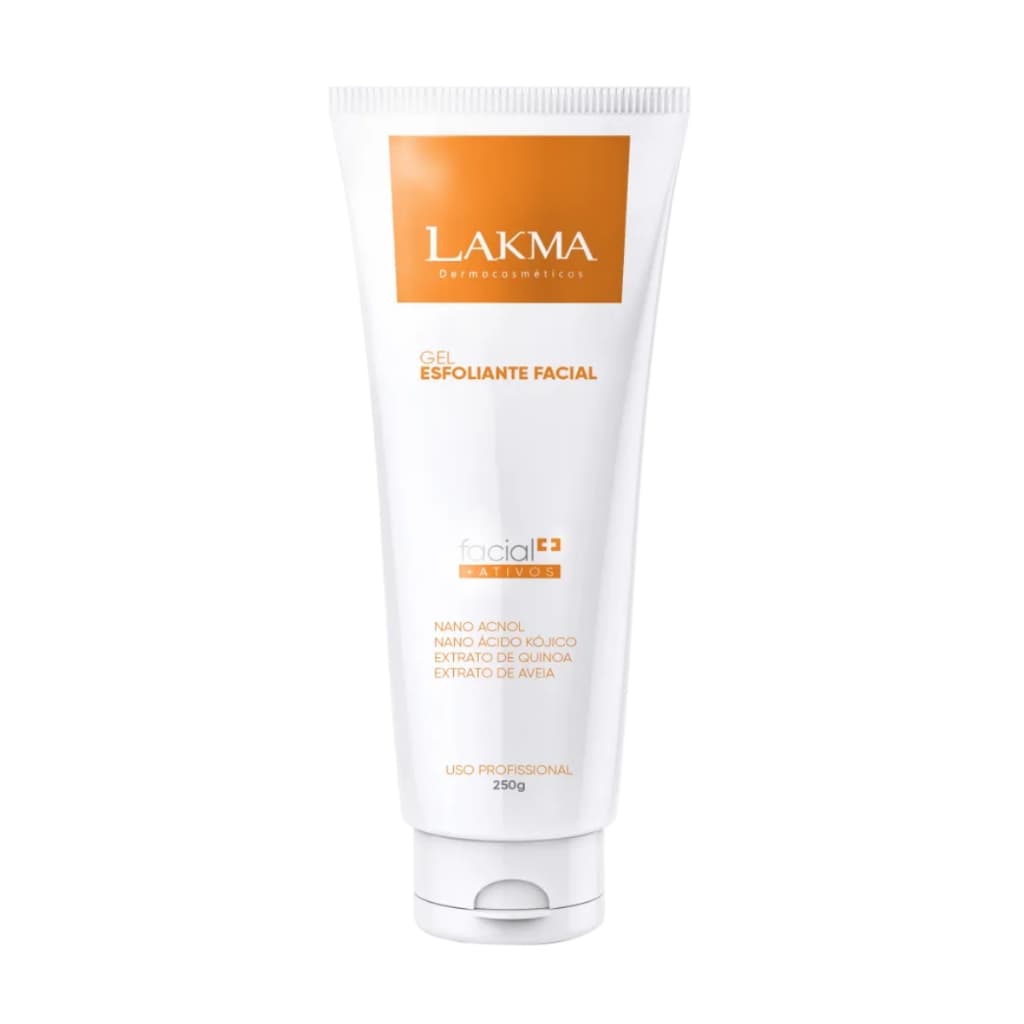 Esfoliante Facial 250ml Limpeza Profunda Pele Lisa Lakma