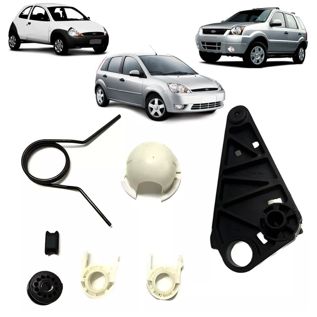 Reparo Completo da Alavanca Cambio Trambulador Ford Fiesta Ka Ecosport  Até 2009 Novo NF Garantia