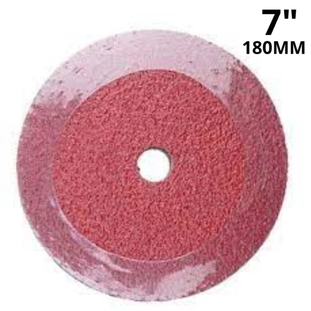 5 Disco De Lixa 180mm Para Esmerilhadeira Lixadeira 7'' 180mm - Ferro Madeira Metal - Escolher Grãos
