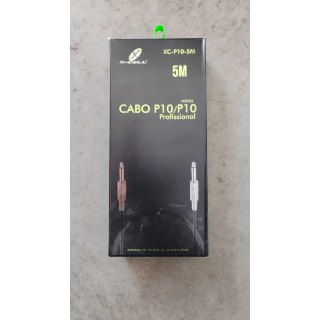 CABO MONO P10 - P10 PROFISSIONAL 5M