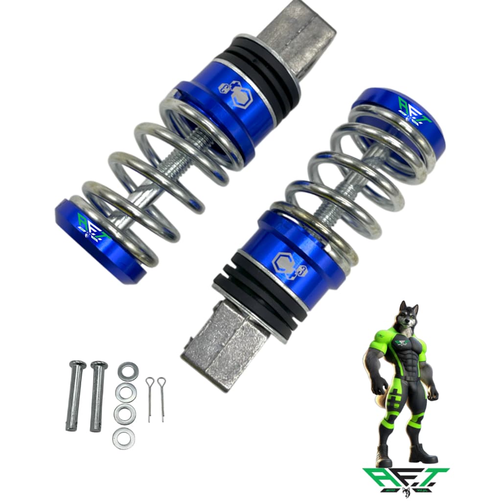 Pedaleira Esportiva Mola Universal Moto Honda, Yamaha, Kawasaki, Suzuki