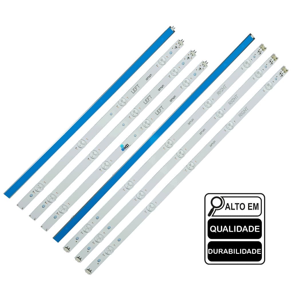 Kit Barra Led Alumínio 49LJ5500 49LJ5550 49UJ6300 49UK6300 49UK6310 49LK5700 49LK5750 49LK5750PSA 49UK631C 49LJ551C