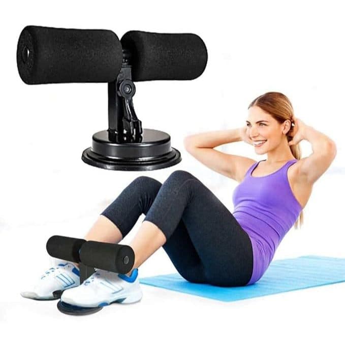 Aparelho Treino Abdominal Sucção Flexão Com Suporte Shaper Academia Casa Fitness Exercicios