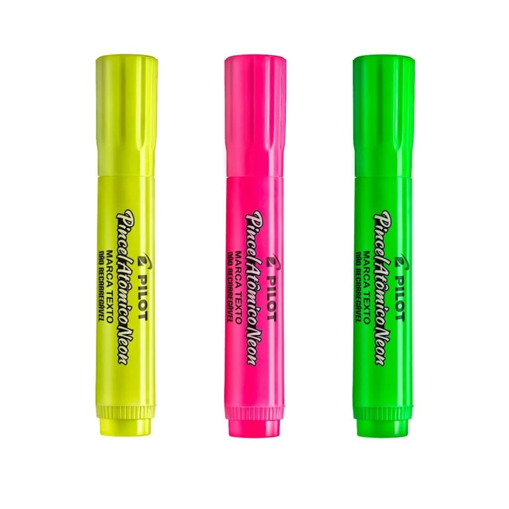 Pincel Marca-Texto Atômico Neon - Pilot