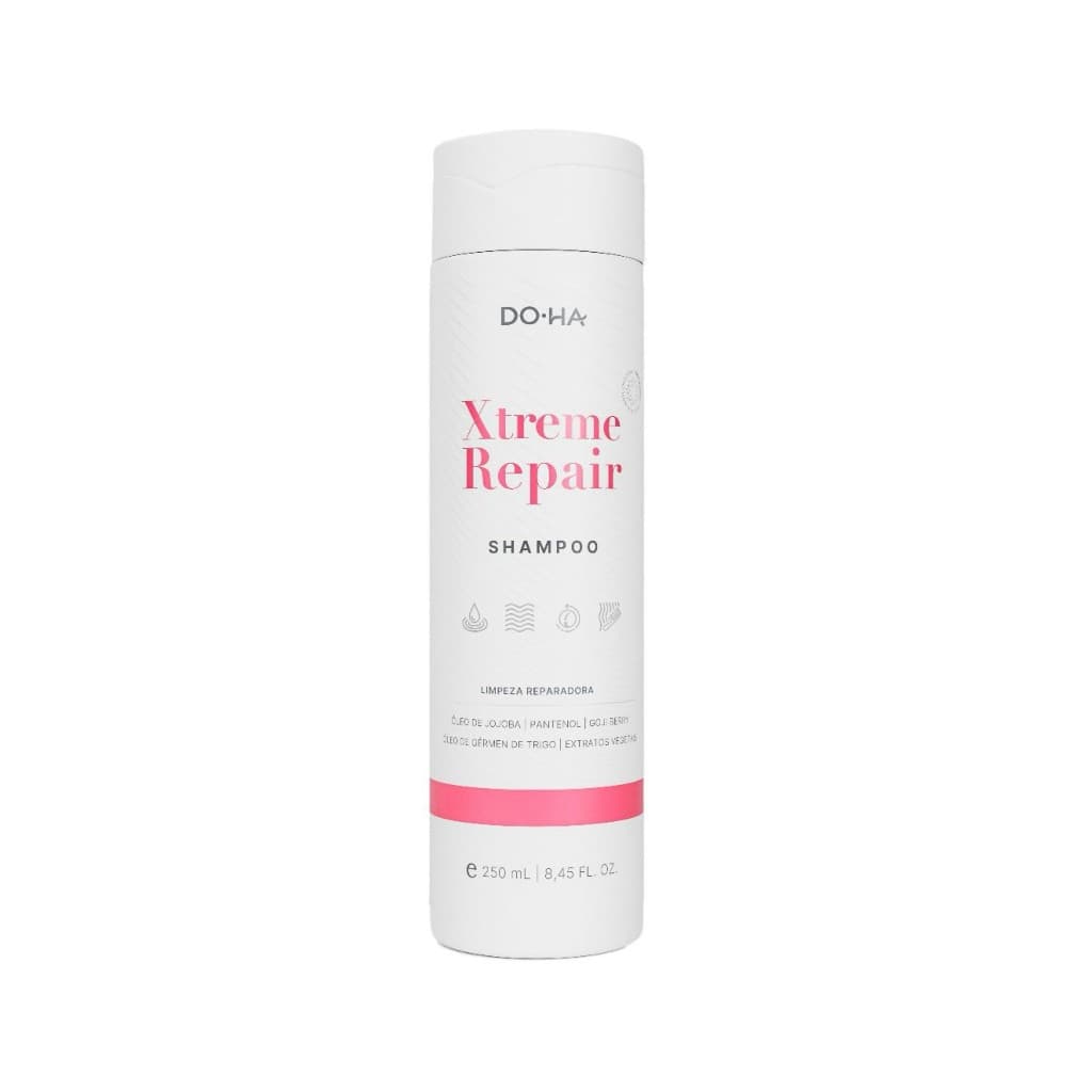 Shampoo Xtreme Repair doha limpeza suave reparação capilar