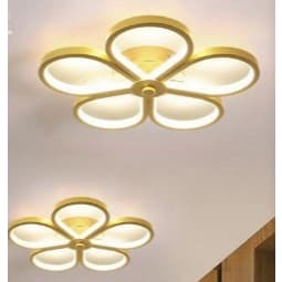 Luminária Plafon LED Moderna Lustre Teto Sala Corredor Escritório