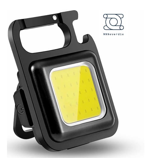 Kit1/2/3/4 Mini Lanterna Com led Portátil/USB Recarregável 3 Modos De Luz Lanternas De Chaveiro E Abridor