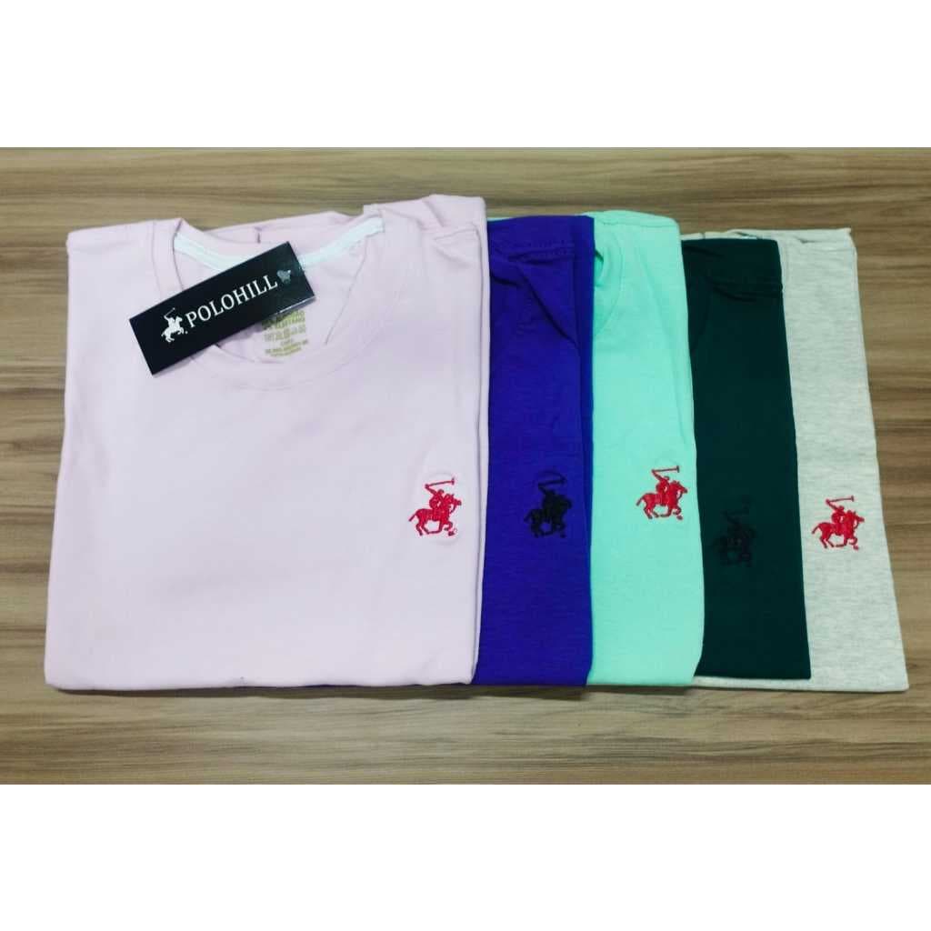Camisetas Juvenil Masculinas de Malha super confortável Algodão Básicas Camisas Premium