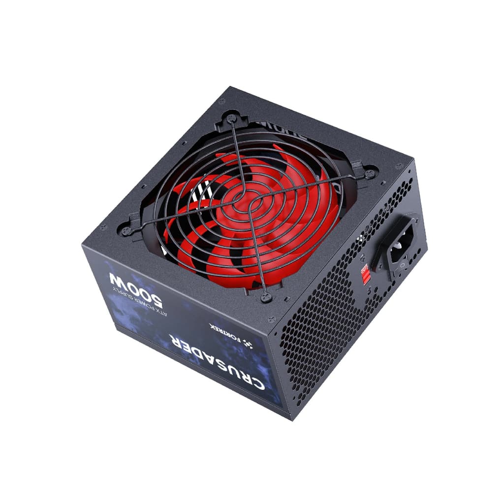 Fonte Gamer ATX Fortrek Crusader 500W Bivolt Black