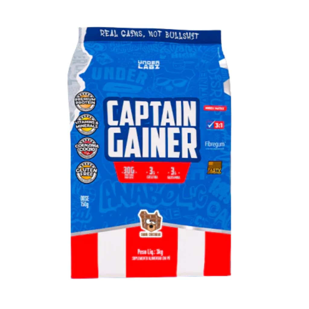 Hipercalorico Captain Gainer 3kg Under Labz