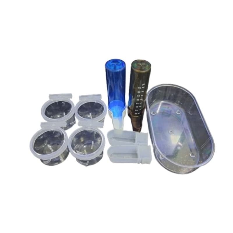 Kit Trinca Ferro pixarro - Banheira / Porta Vitaminas / Bebedouros