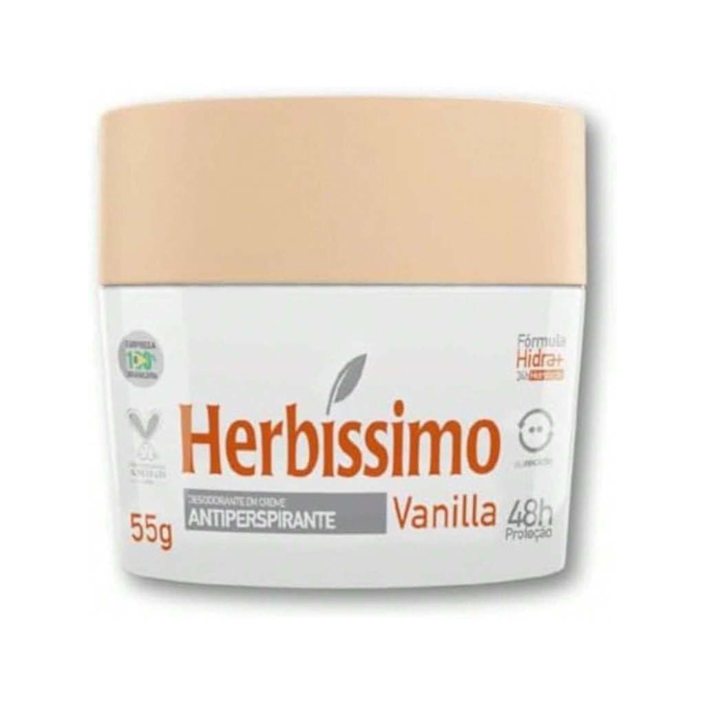 Desodorante Herbíssimo Creme Vanilla 55g